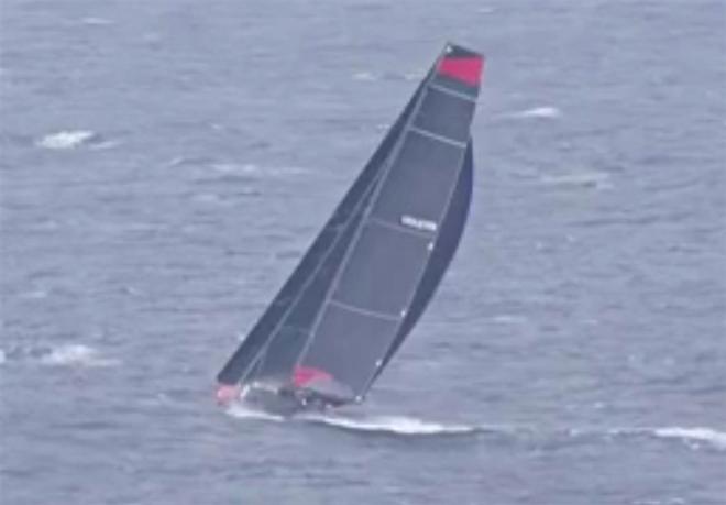 Comanche heads for Hobart in the final camera cut-away - 2015 Rolex Sydney Hobart Race ©  Sail-World now on Facebook